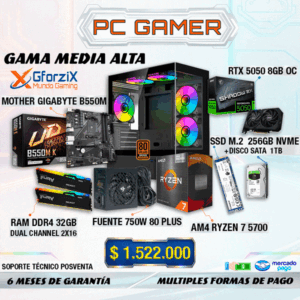 PC-Gamer-Ryzen7-RTX5050-32GB-SSD-HDD-750W-Gama-Media-Alta PC-Gamer-Ryzen7-RTX5050-32GB-SSD-HDD-750W-Gama-Media-Alta